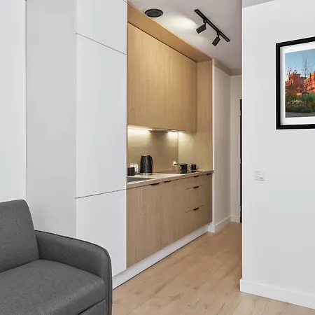 Apartman Jaracza W Scislym Centrum Z Miejscem Parkingowym