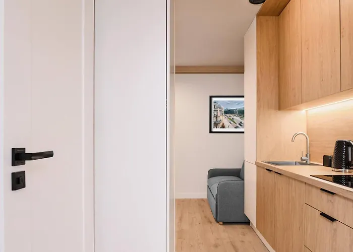 Jaracza W Scislym Centrum Z Miejscem Parkingowym Apartamento Łódź